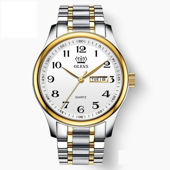 6-1 Men’s Waterproof Quartz Watch with Calendar - Picture 1 of 4